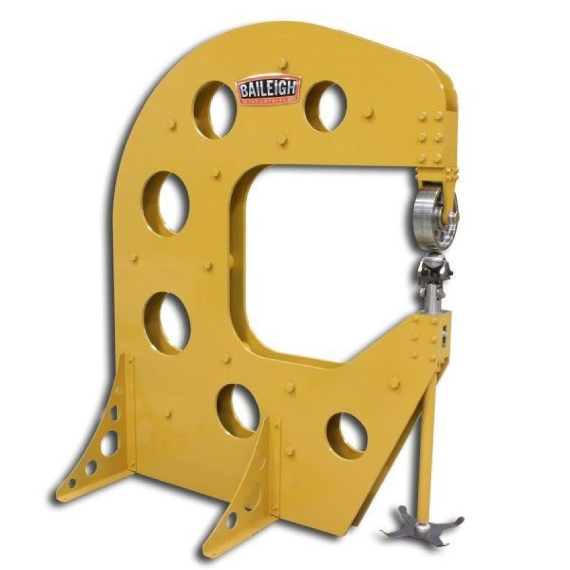 Baileigh English Wheel — Twin 5/8in. Steel Plates, 8 Anvil Sets, Model# EW-37HD